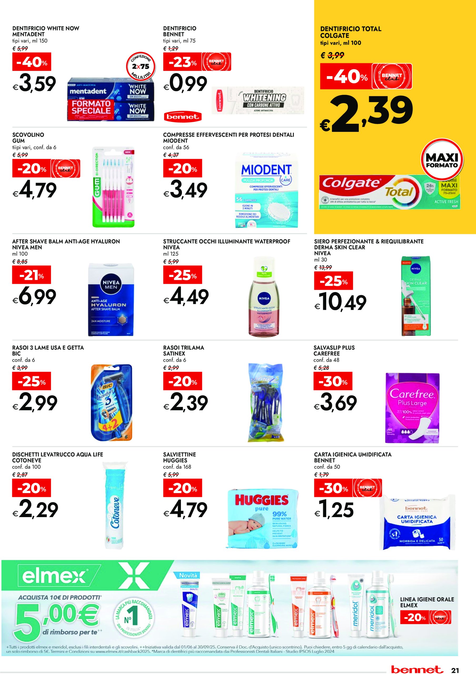 bennet - Volantino Bennet - Tutto + Dispensa valido dal 17/07 al 30/07 - page: 21