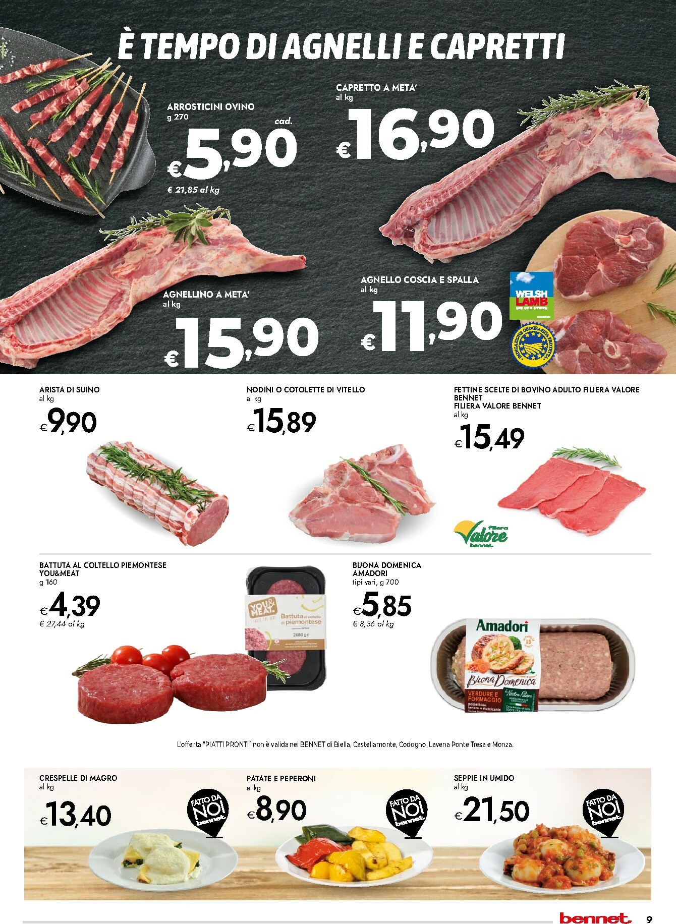 bennet - Volantino Bennet valido dal 04/12 al 14/12 - page: 9