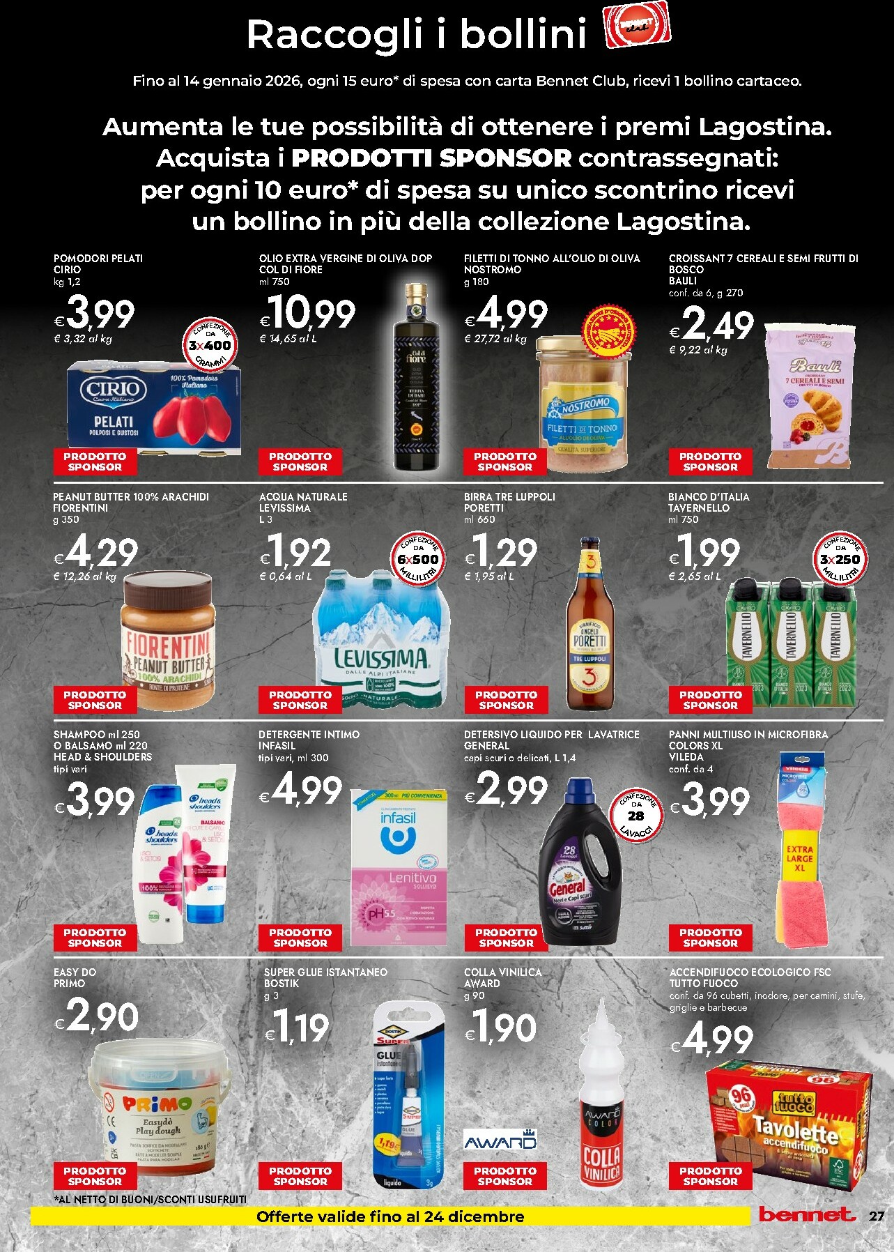 bennet - Volantino Bennet - Un Natale Gourmet valido dal 11/12 al 24/12 - page: 27