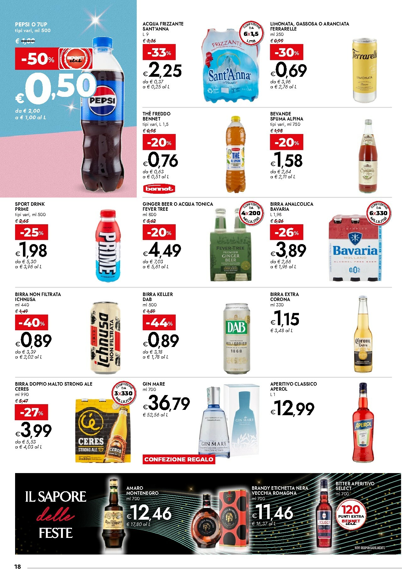bennet - Volantino Bennet - Un Natale Gourmet valido dal 11/12 al 24/12 - page: 18
