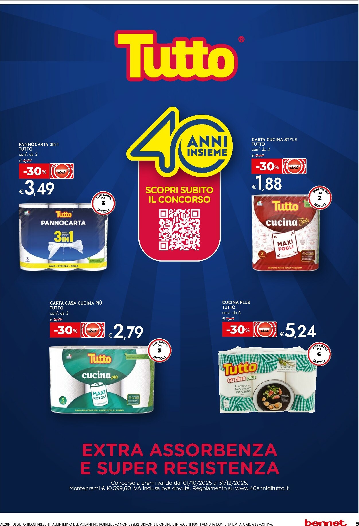 bennet - Volantino Bennet - Offerte Extra valido dal 15/12 al 28/12 - page: 5
