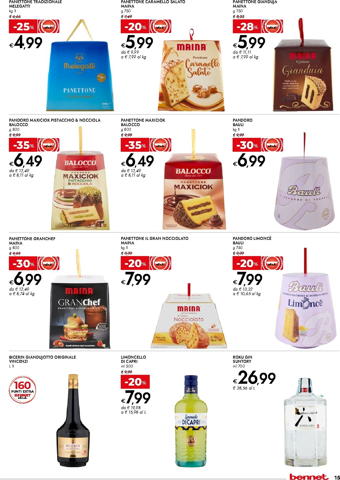 bennet - Volantino Bennet - Il Menu Delle Feste valido dal 18/12 al 31/12 - page: 15