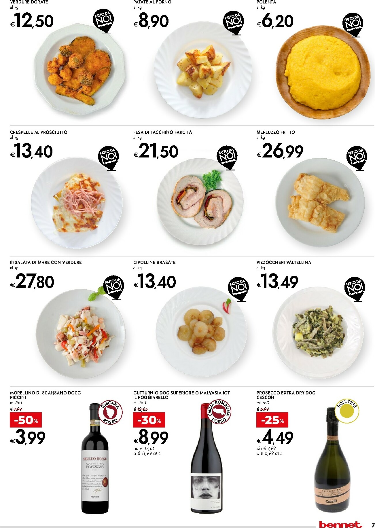 bennet - Volantino Bennet - Il Menu Delle Feste valido dal 18/12 al 31/12 - page: 7