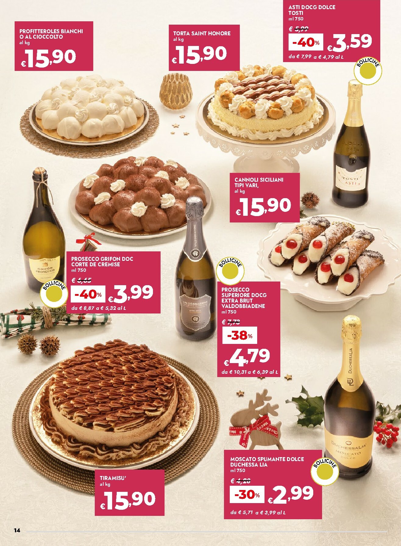 bennet - Volantino Bennet - Il Menu Delle Feste valido dal 18/12 al 31/12 - page: 14