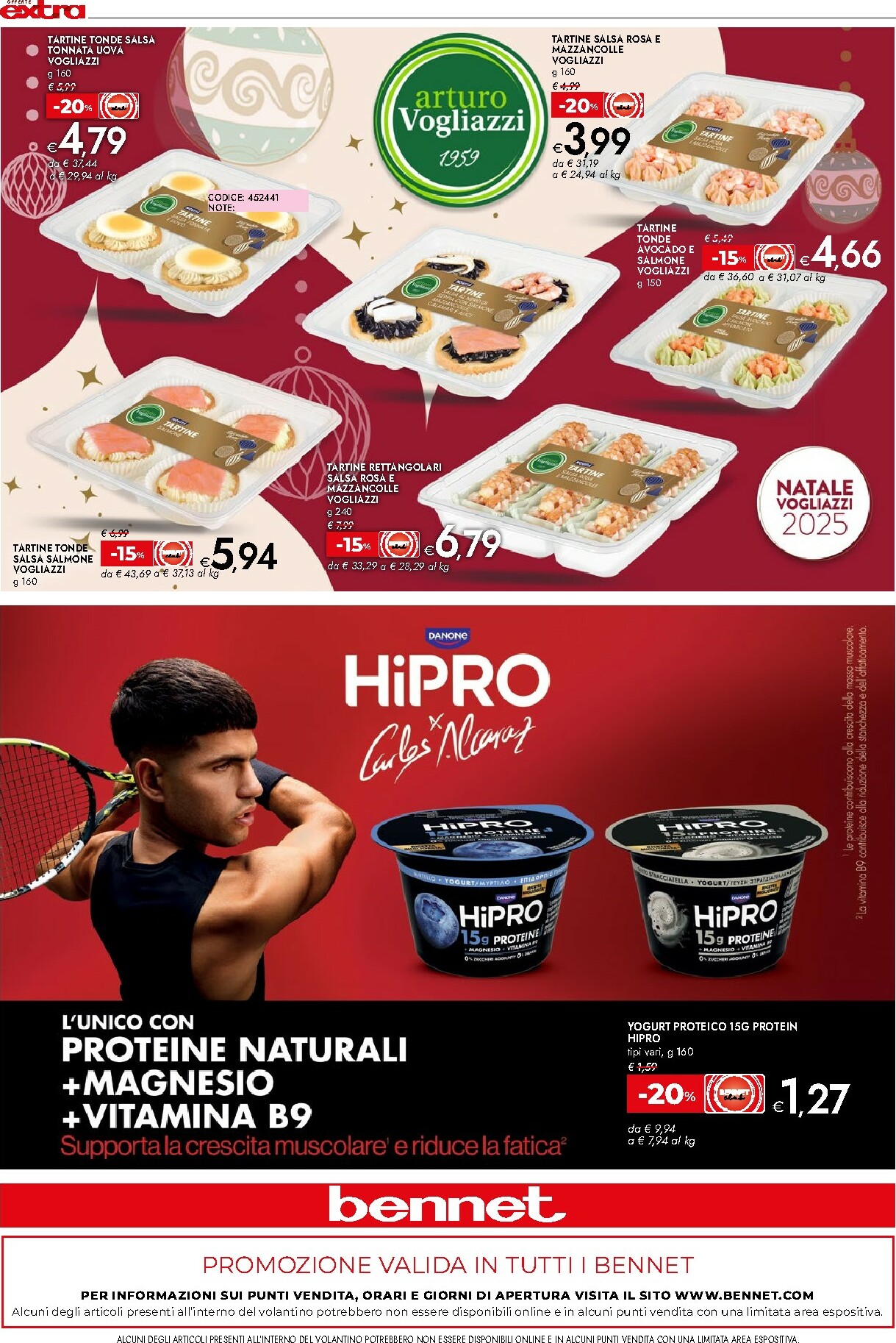 bennet - Volantino Bennet - Offerte Extra valido dal 27/12 al 07/01 - page: 8