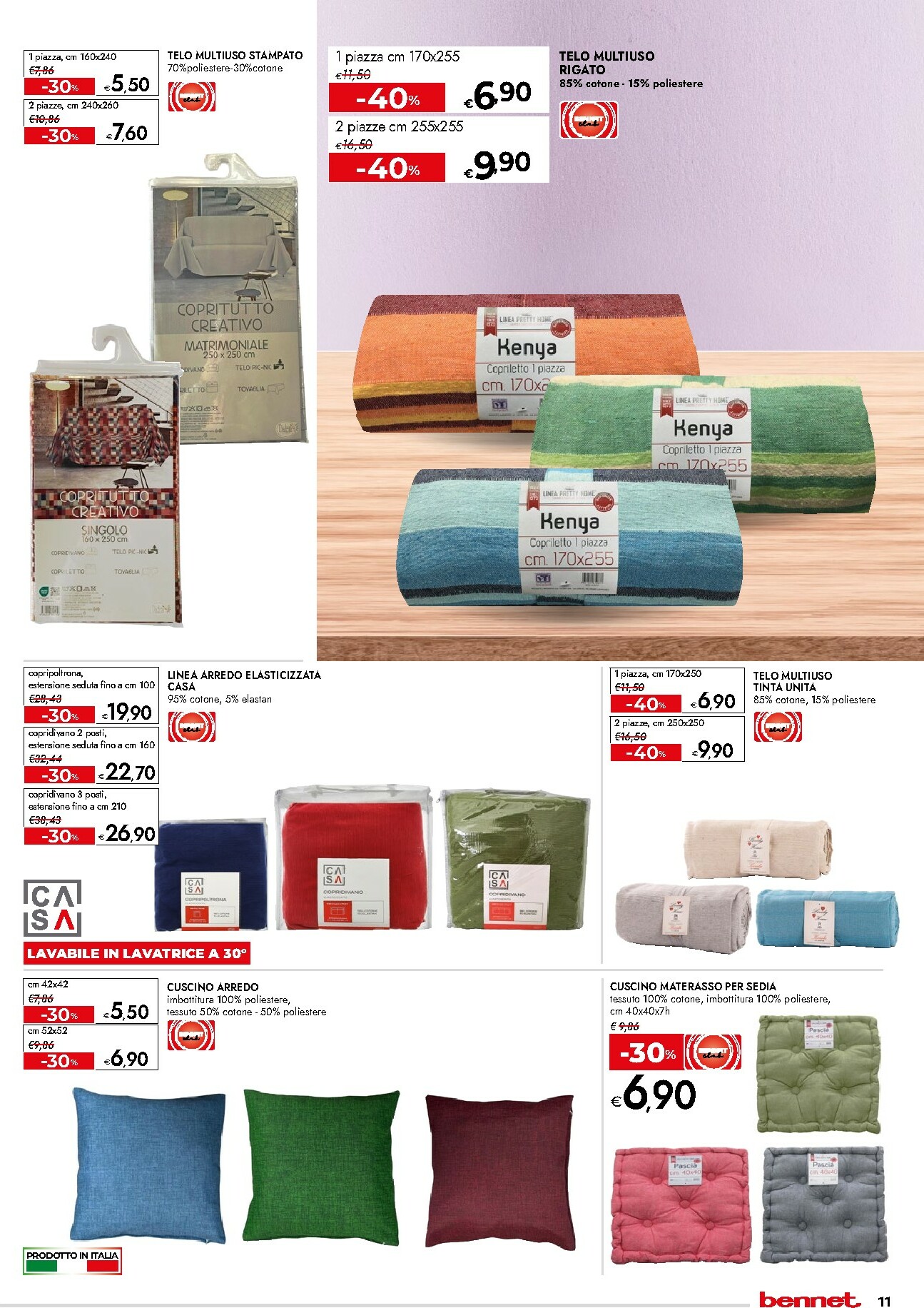 bennet - Volantino Bennet - Fiera del Bianco valido dal 02/01 al 14/01 - page: 11