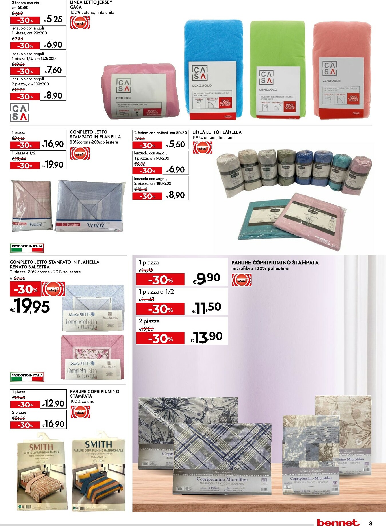 bennet - Volantino Bennet - Fiera del Bianco valido dal 02/01 al 14/01 - page: 3