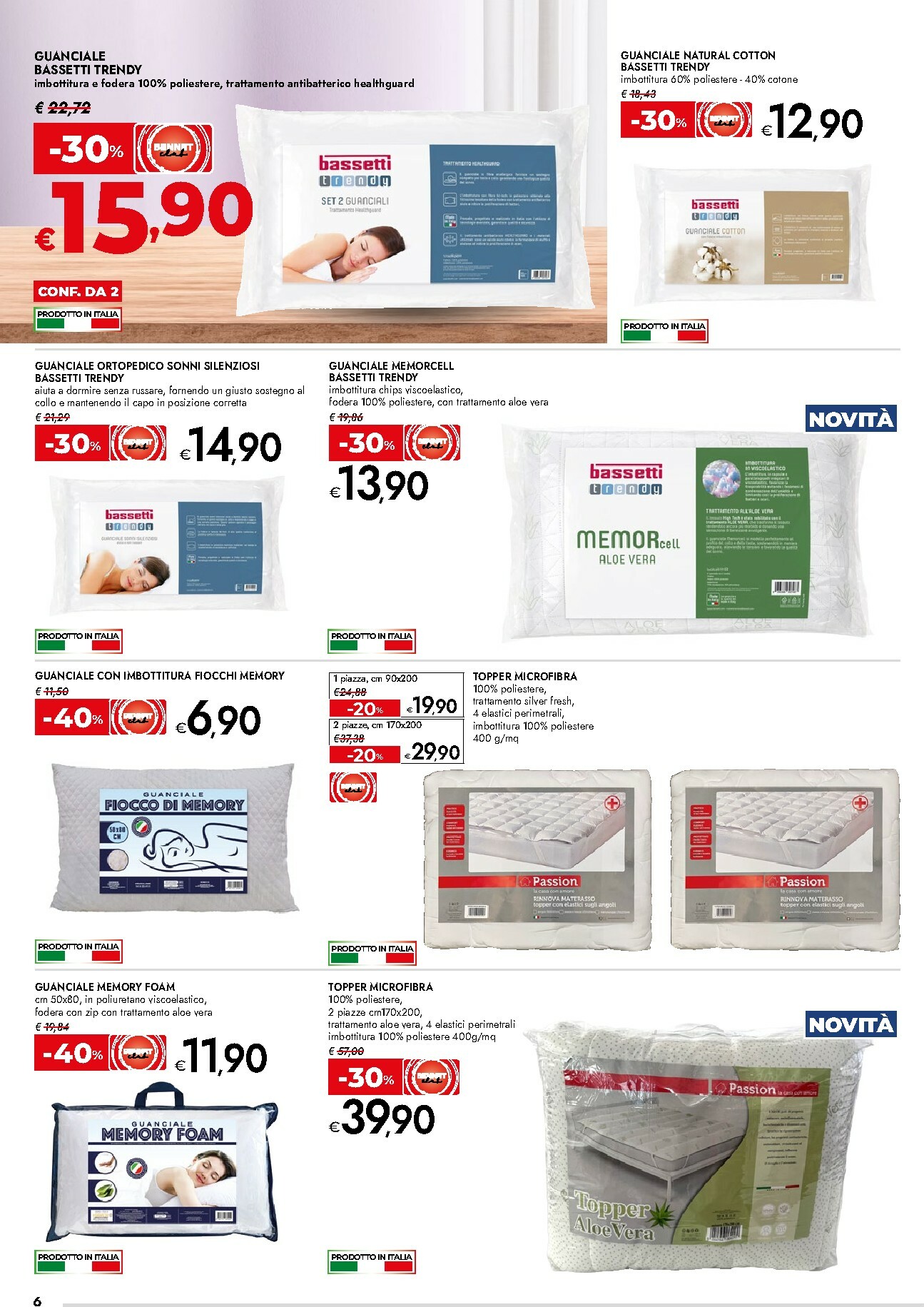 bennet - Volantino Bennet - Fiera del Bianco valido dal 02/01 al 14/01 - page: 6