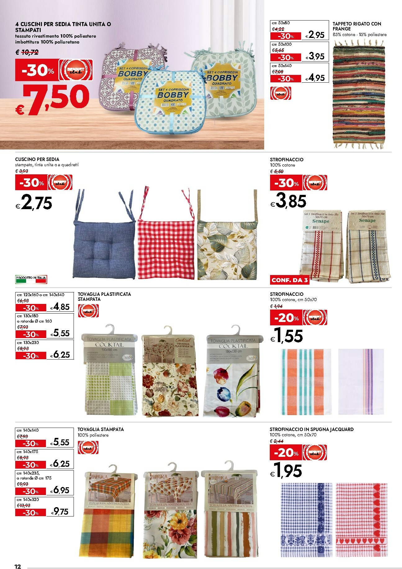 bennet - Volantino Bennet - Fiera del Bianco valido dal 02/01 al 14/01 - page: 12