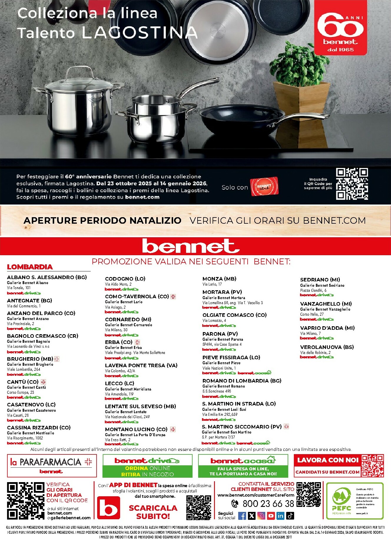 bennet - Volantino Bennet valido dal 02/01 al 14/01 - page: 32