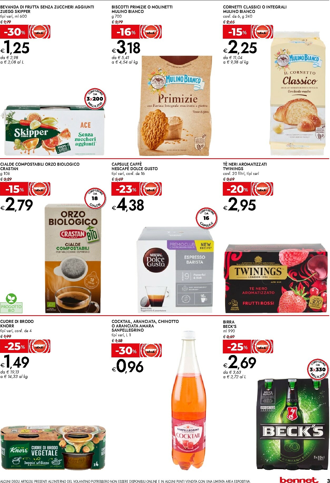 bennet - Volantino Bennet - Offerte extra valido dal 08/01 al 21/01 - page: 3