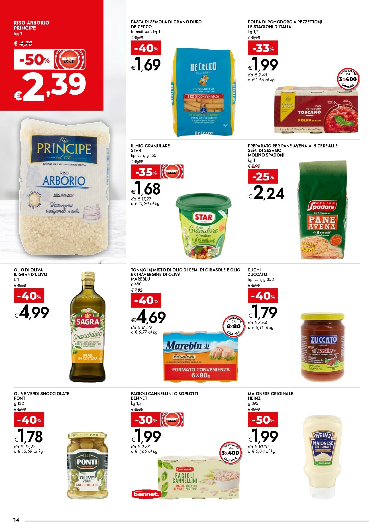 bennet - Volantino Bennet - Una Casa che sa di Pulito valido dal 08/01 al 21/01 - page: 14