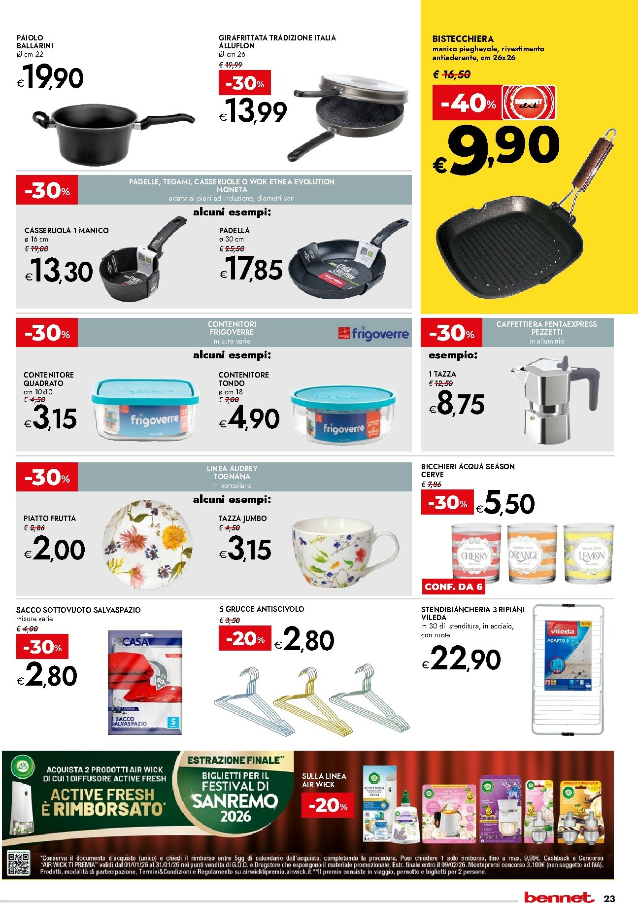 bennet - Volantino Bennet valido dal 15/01 al 28/01 - page: 23