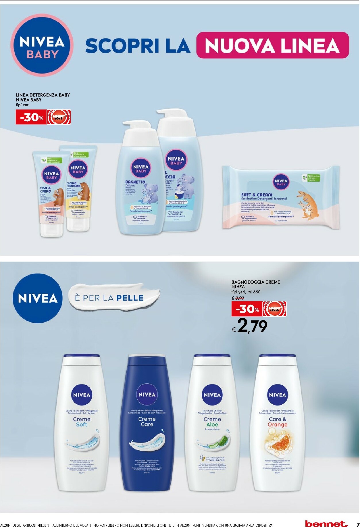 bennet - Volantino Bennet - Offerte extra valido dal 22/01 al 01/02 - page: 7