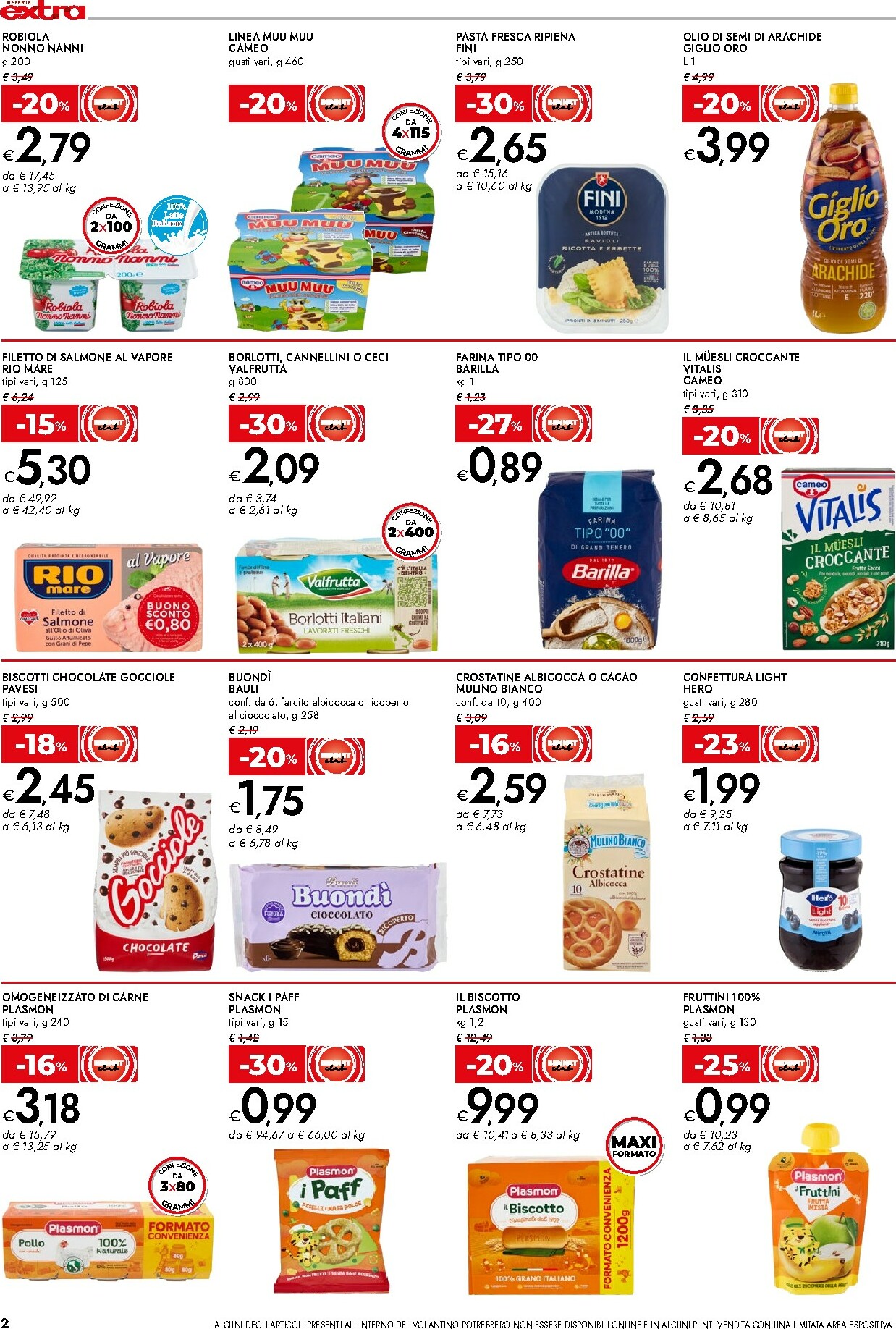 bennet - Volantino Bennet - Offerte extra valido dal 22/01 al 01/02 - page: 2