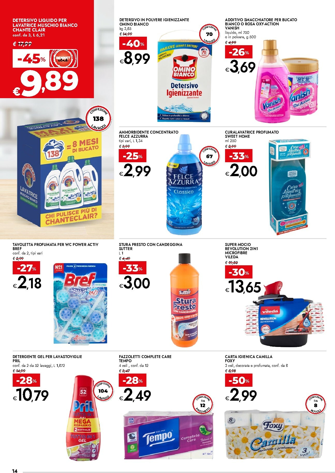 bennet - Volantino Bennet valido dal 22/01 al 04/02 - page: 14
