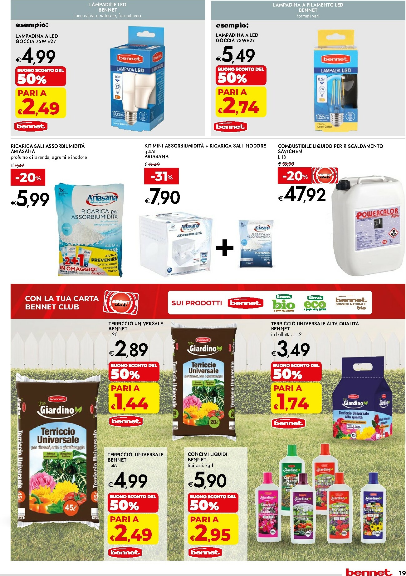 bennet - Volantino Bennet valido dal 22/01 al 04/02 - page: 19