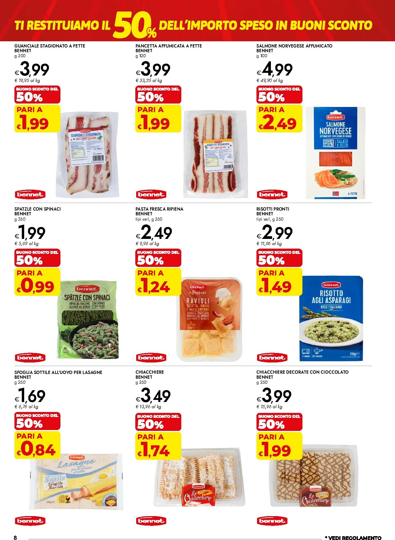 bennet - Volantino Bennet valido dal 22/01 al 04/02 - page: 8