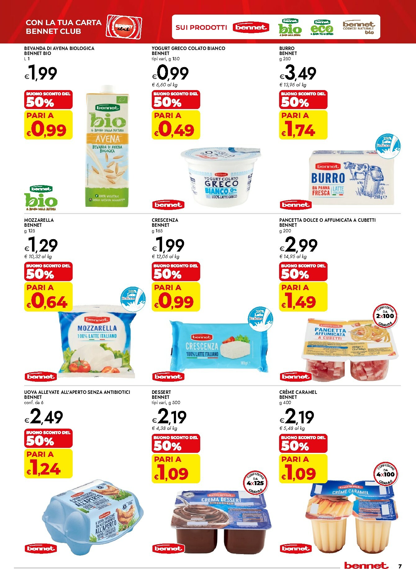 bennet - Volantino Bennet valido dal 22/01 al 04/02 - page: 7