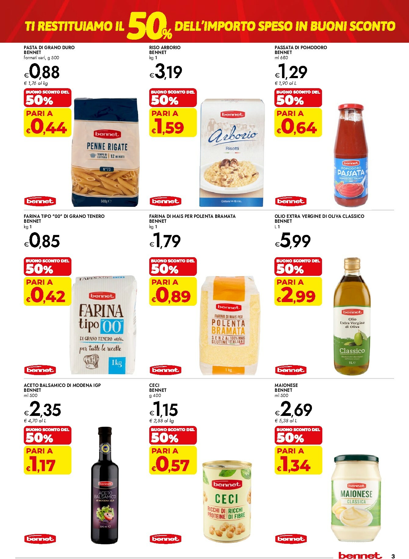 bennet - Volantino Bennet valido dal 22/01 al 04/02 - page: 3