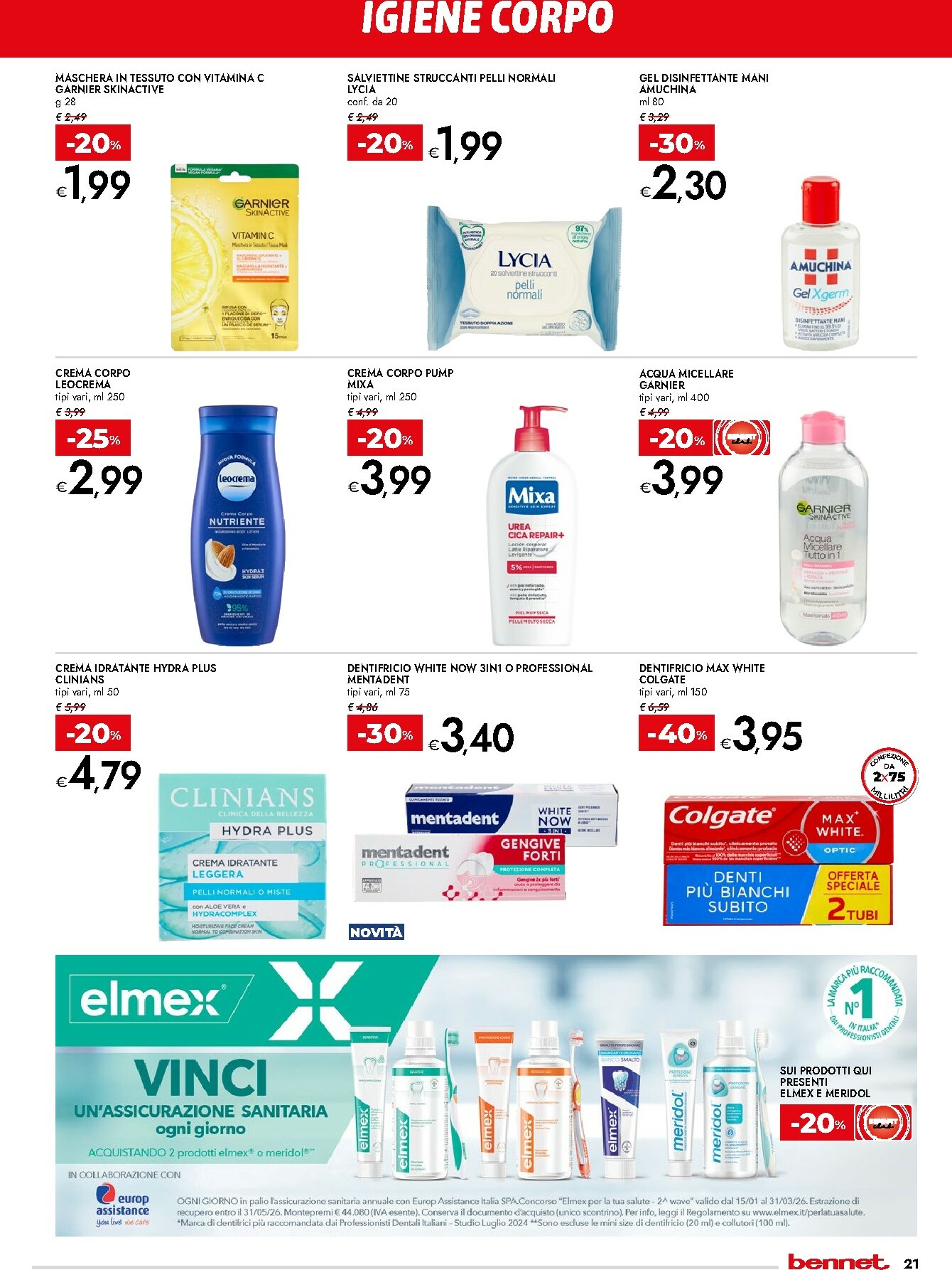 bennet - Volantino Bennet valido dal 22/01 al 04/02 - page: 21