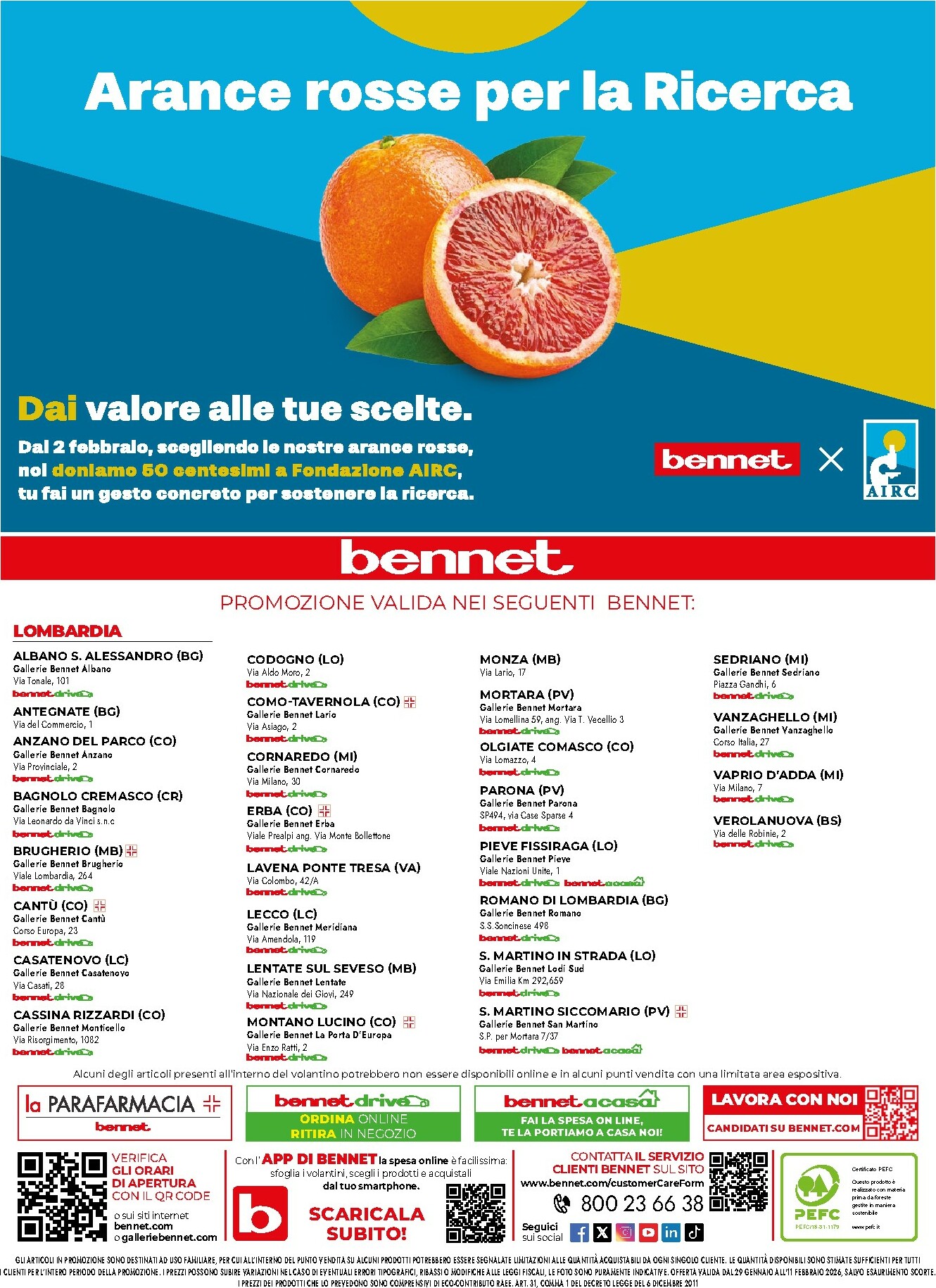 bennet - Volantino Bennet valido dal 29/01 al 11/02 - page: 40