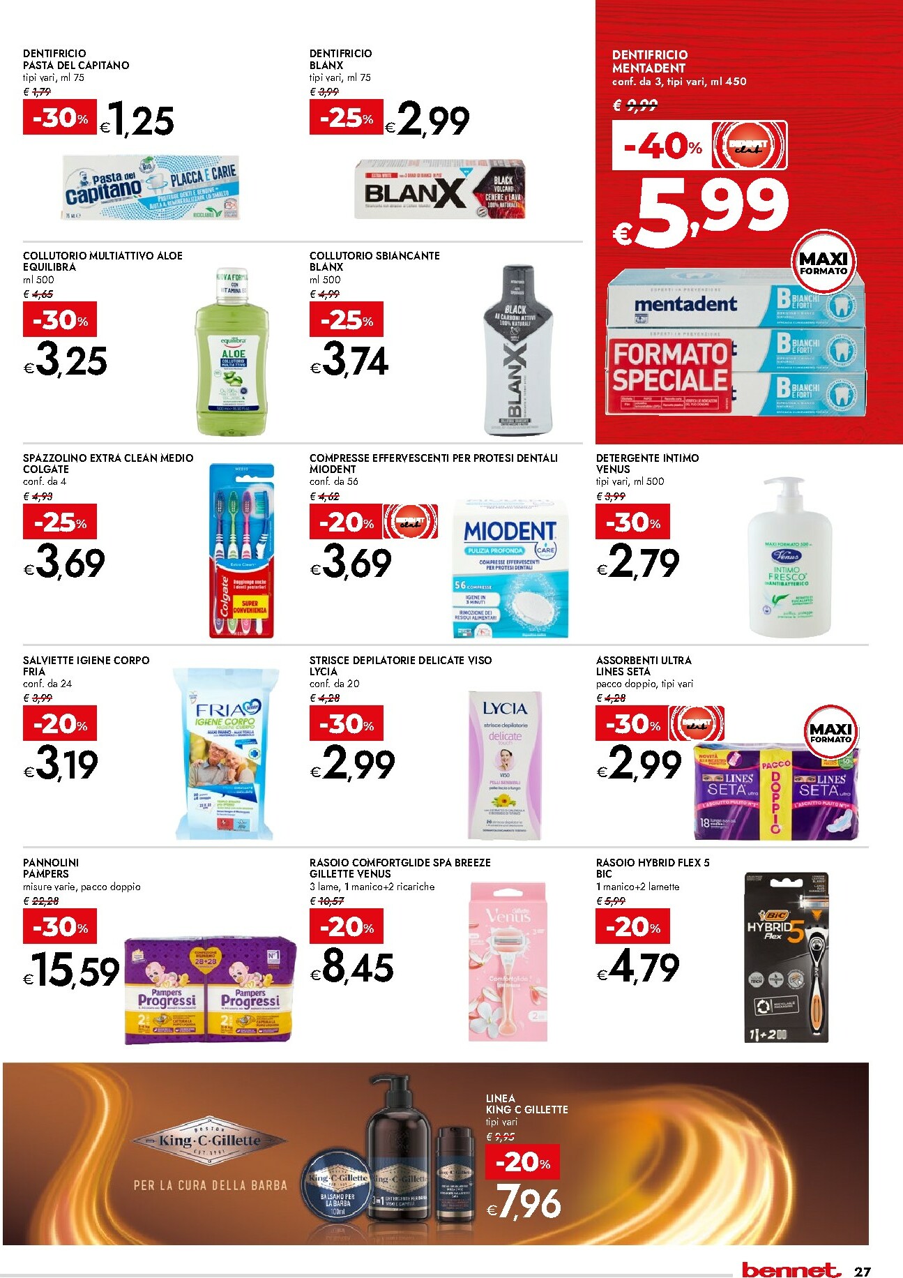 bennet - Volantino Bennet valido dal 29/01 al 11/02 - page: 27