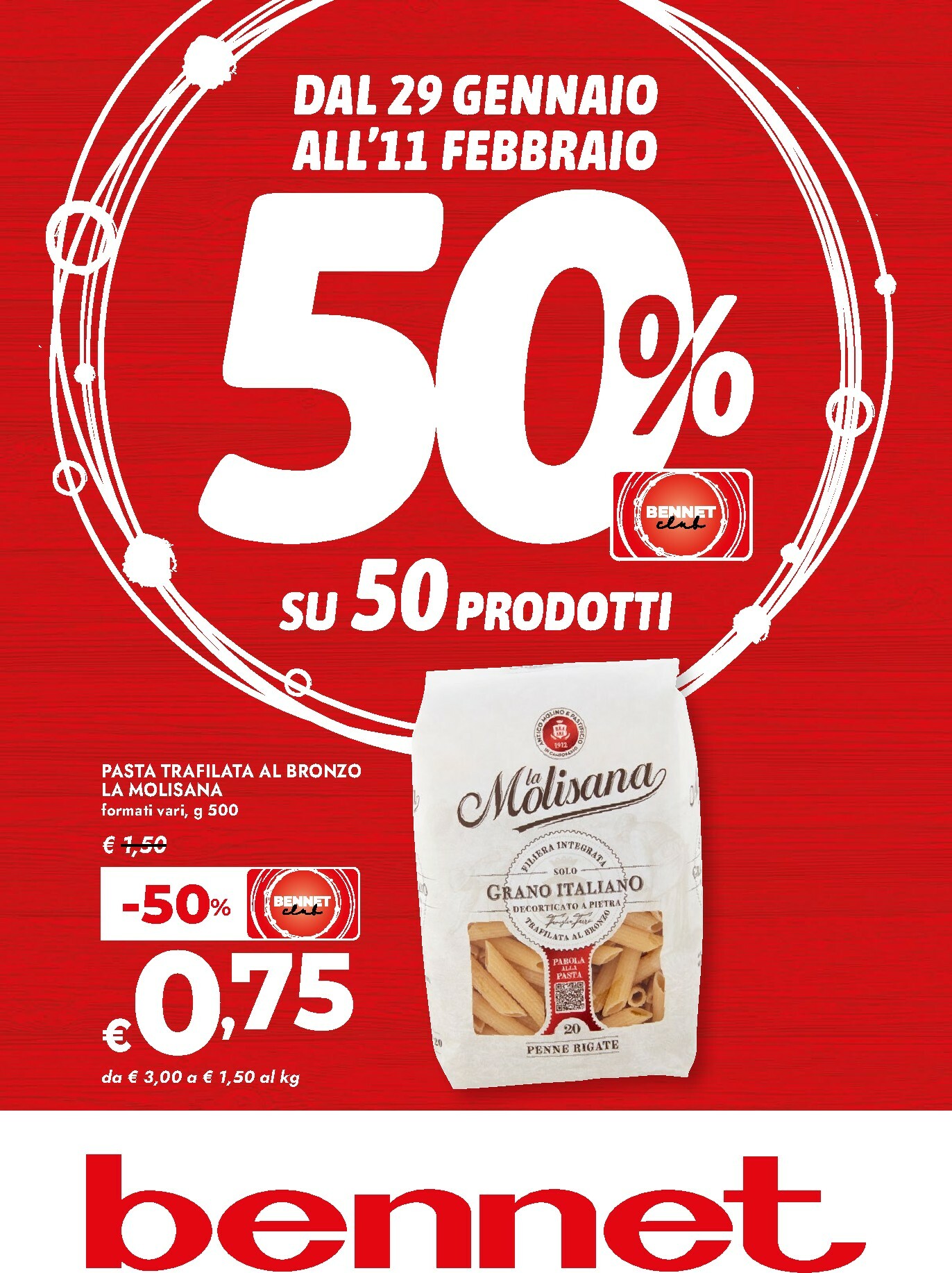 bennet - Volantino Bennet valido dal 29/01 al 11/02