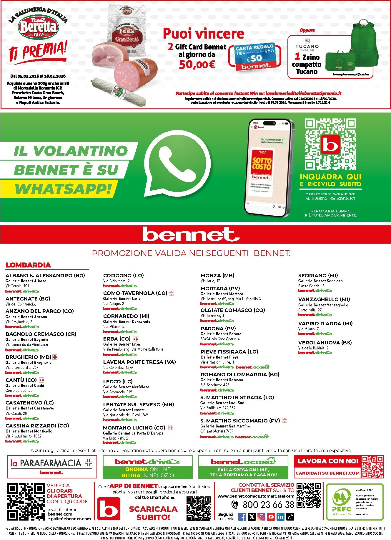bennet - Volantino Bennet valido dal 05/02/2026 al 18/02/2026 - page: 28