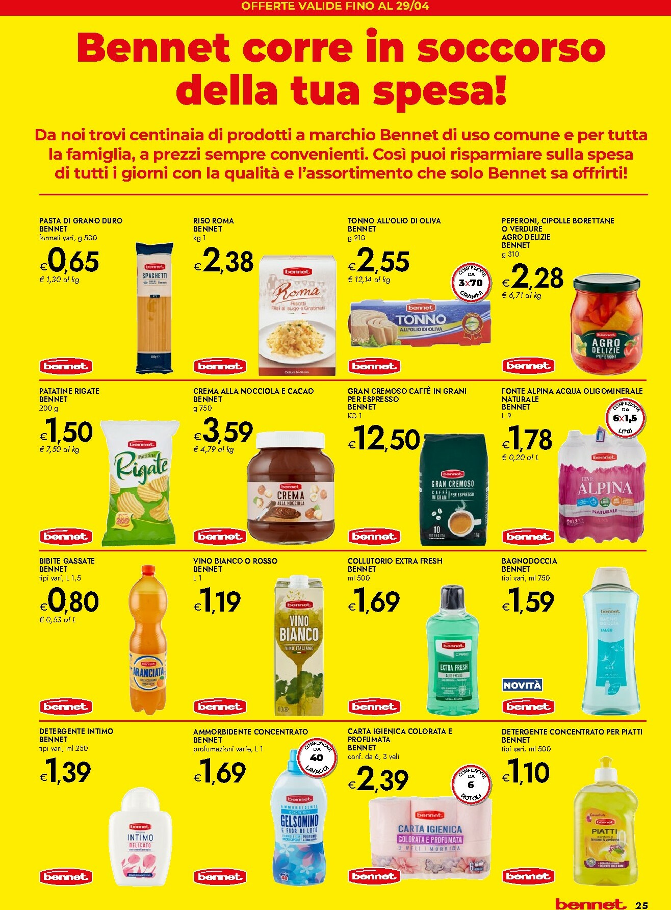 bennet - Volantino Bennet - Un Risveglio di Gusto valido dal 19/02/2026 al 04/03/2026 - page: 25