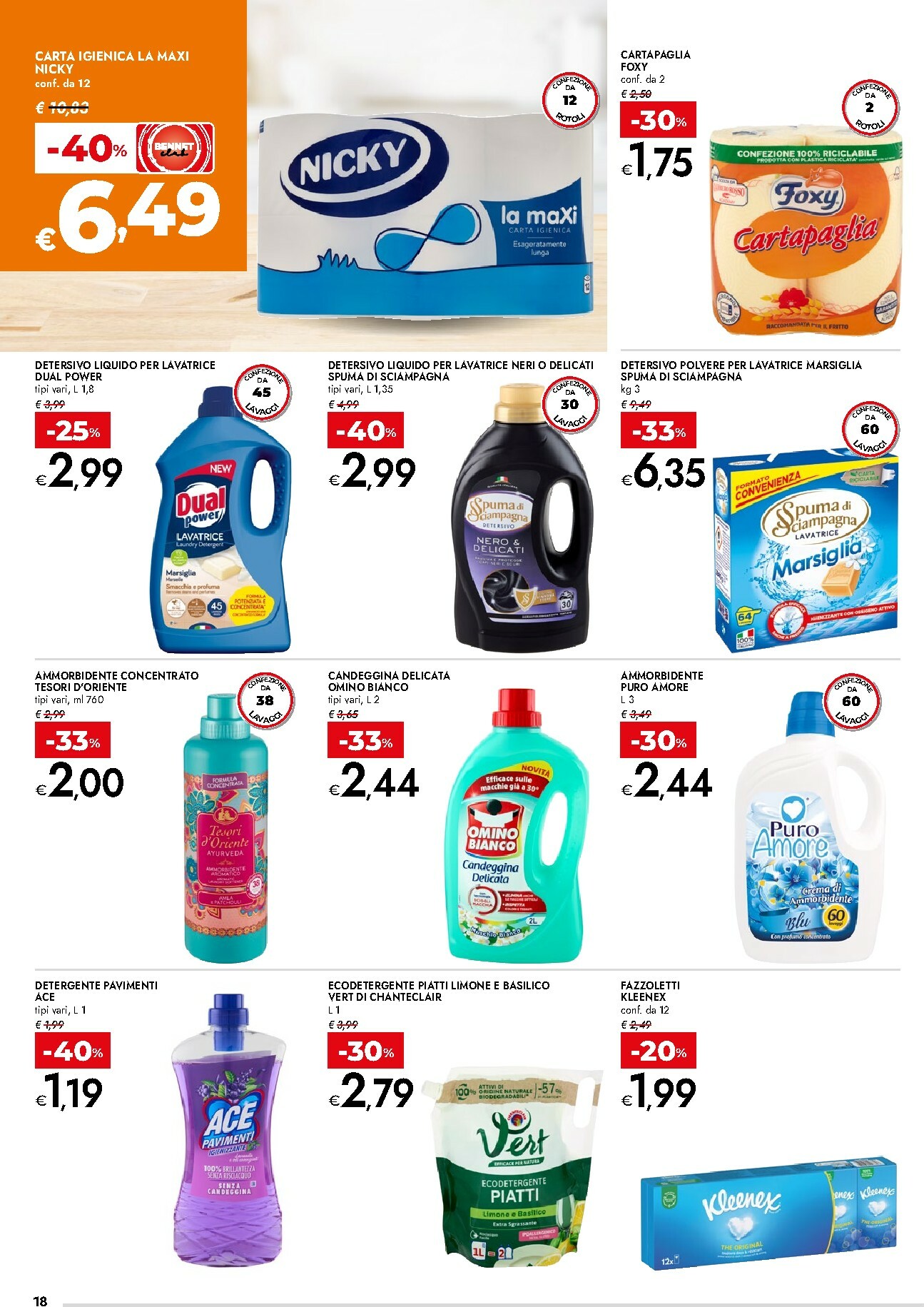 bennet - Volantino Bennet - Un Risveglio di Gusto valido dal 19/02/2026 al 04/03/2026 - page: 18