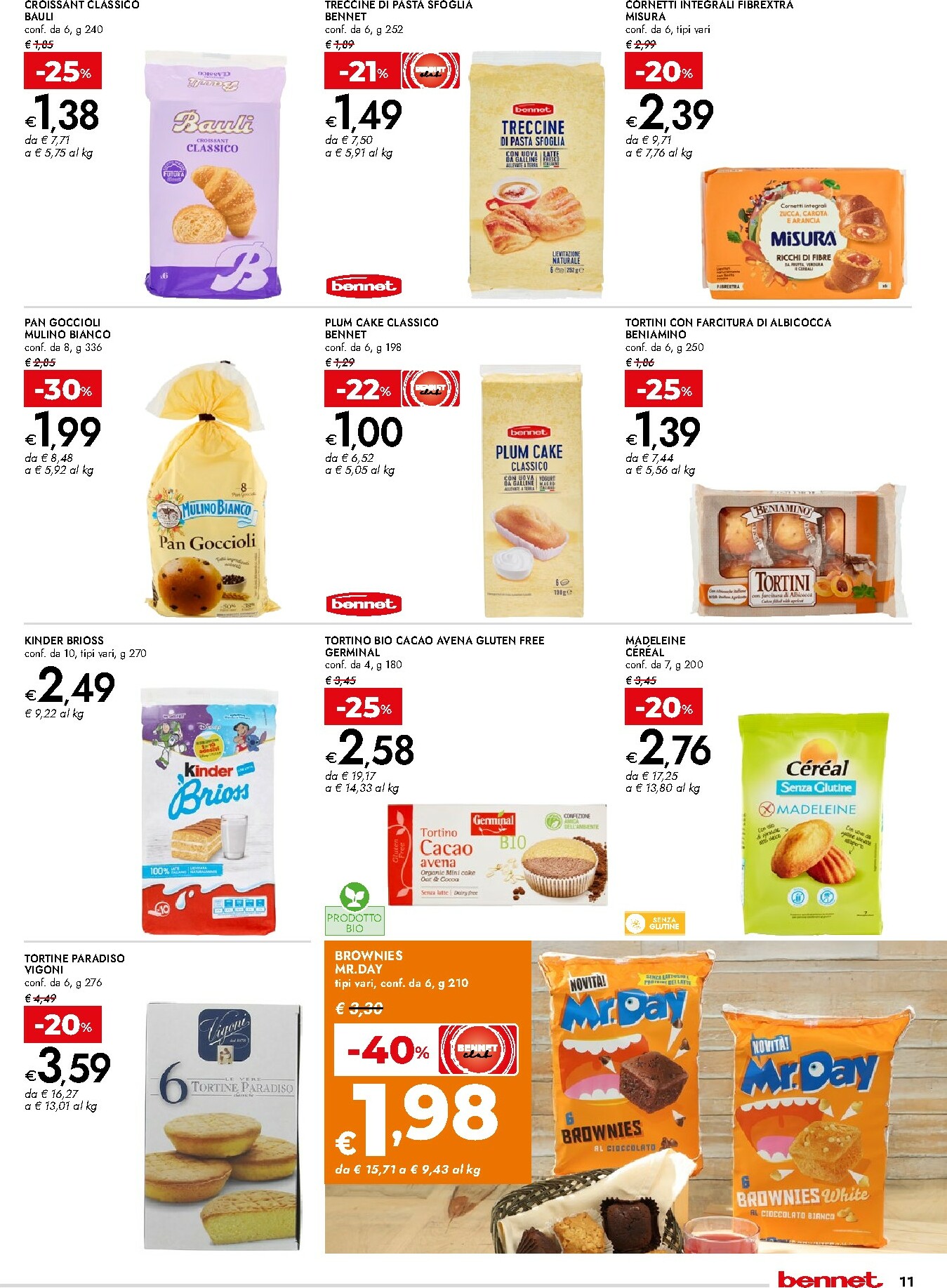 bennet - Volantino Bennet - Un Risveglio di Gusto valido dal 19/02/2026 al 04/03/2026 - page: 11