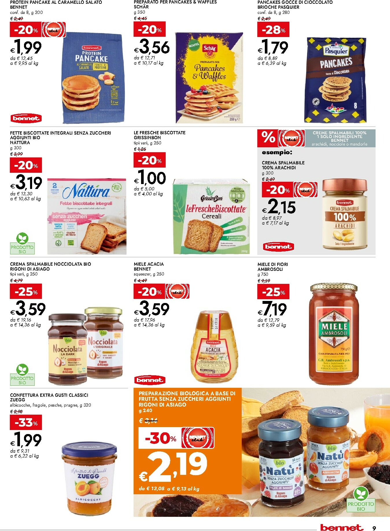 bennet - Volantino Bennet - Un Risveglio di Gusto valido dal 19/02/2026 al 04/03/2026 - page: 9