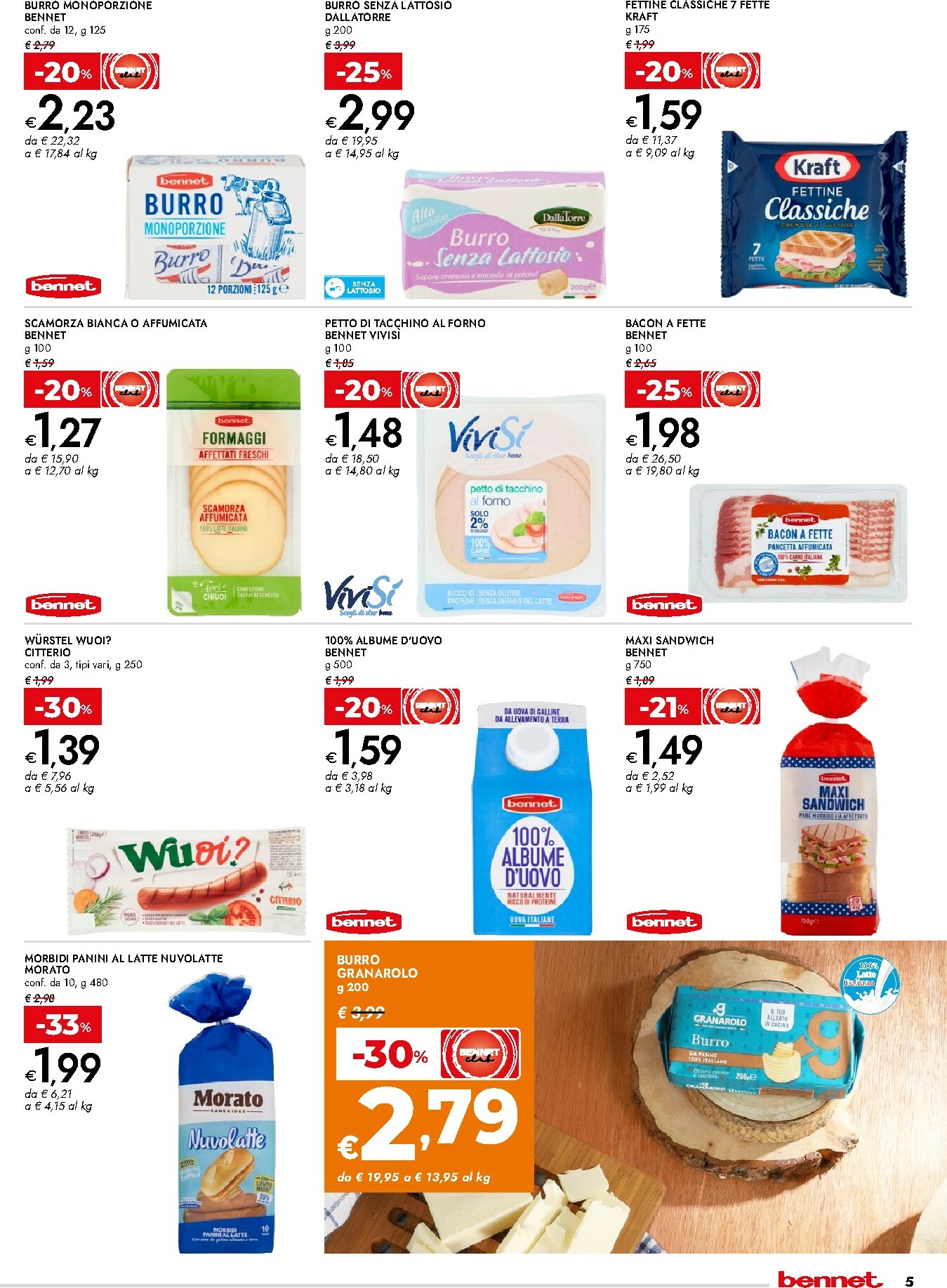 bennet - Volantino Bennet - Un Risveglio di Gusto valido dal 19/02/2026 al 04/03/2026 - page: 5