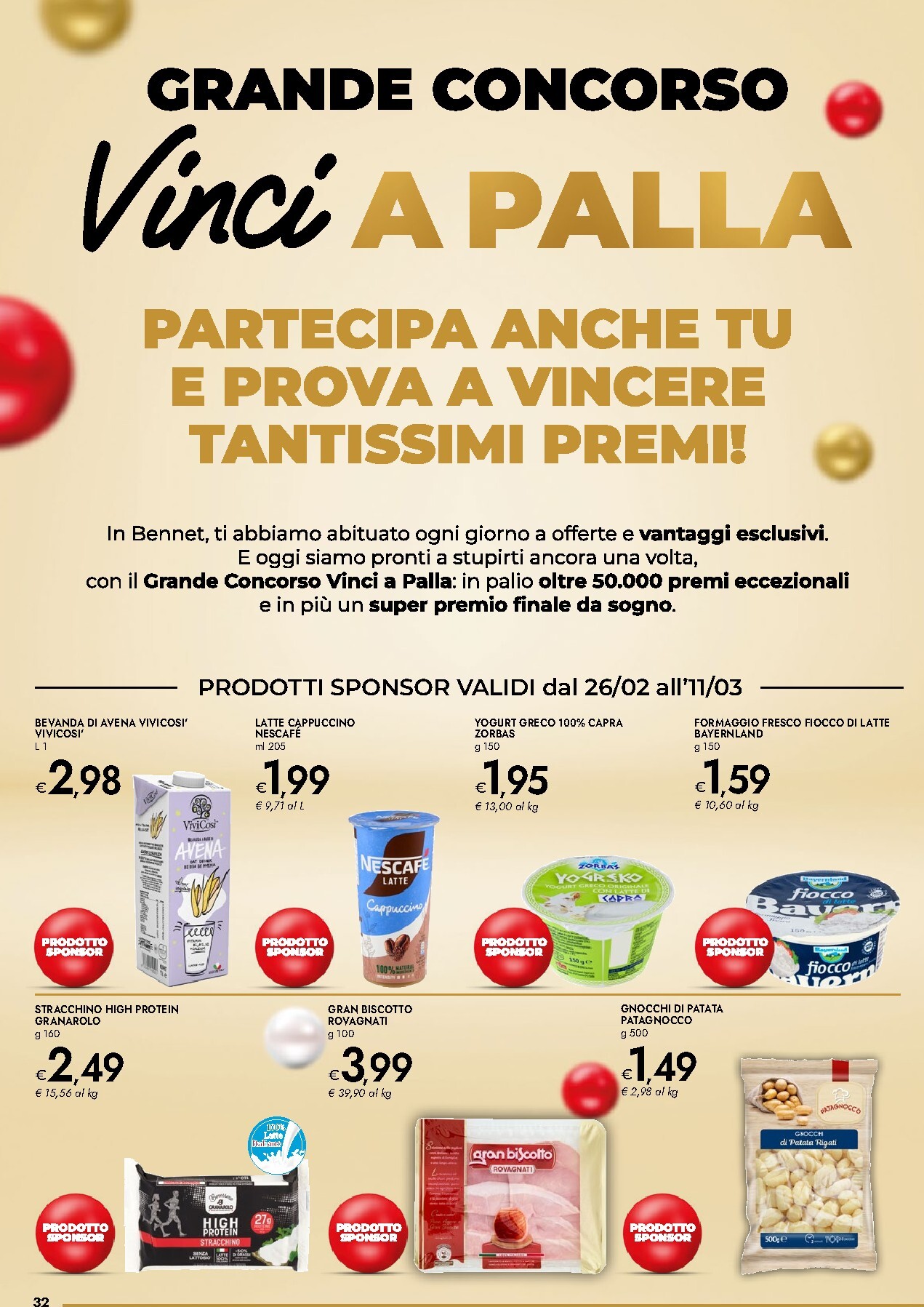 bennet - Volantino Bennet valido dal 26/02/2026 al 11/03/2026 - page: 32