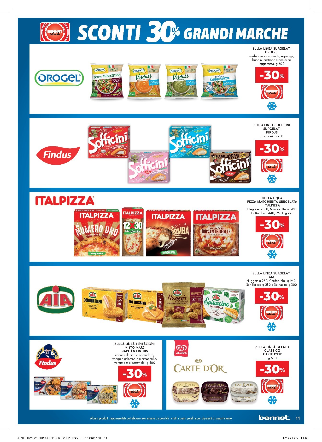 bennet - Volantino Bennet valido dal 26/02/2026 al 11/03/2026 - page: 11