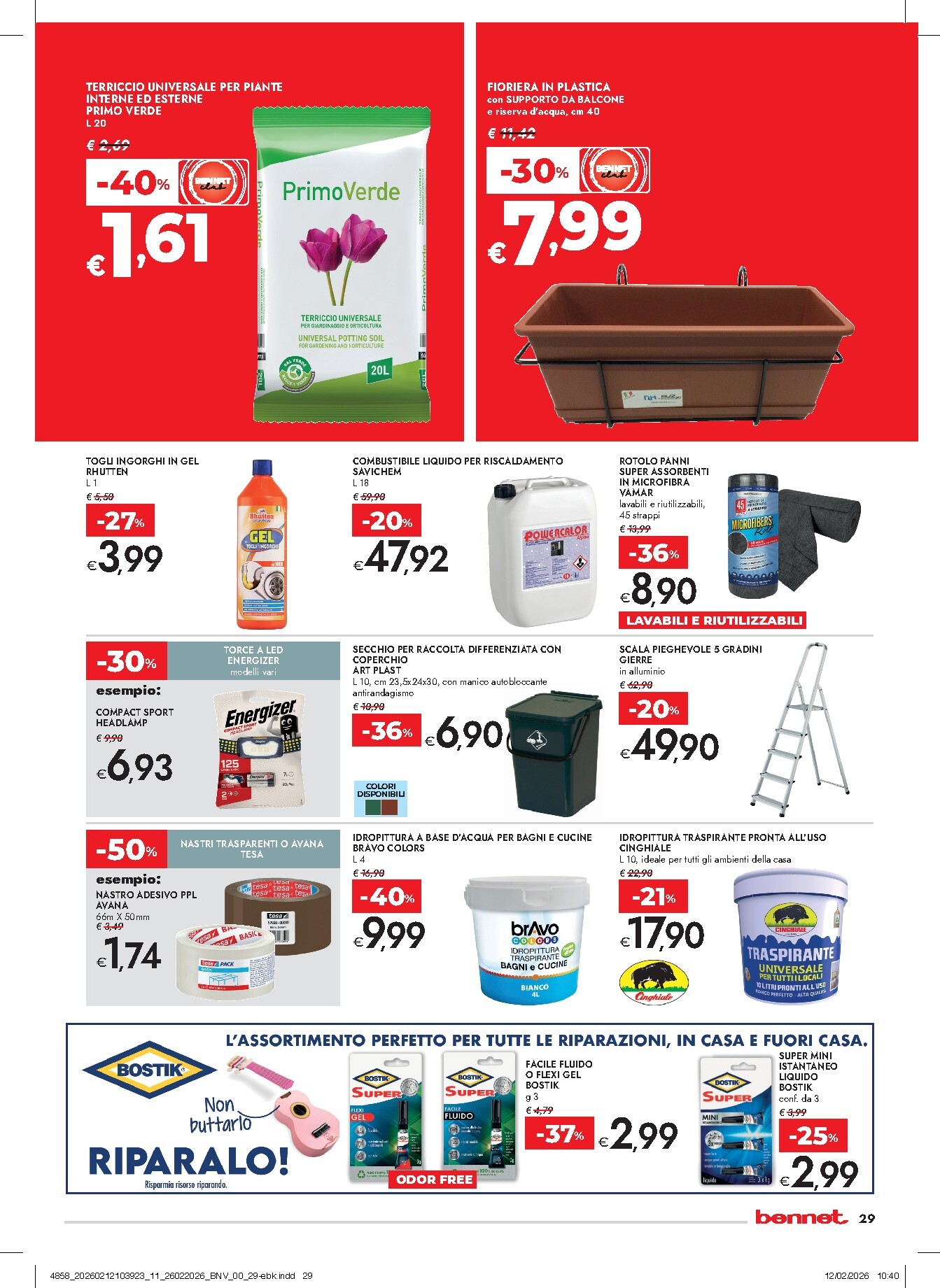 bennet - Volantino Bennet valido dal 26/02/2026 al 11/03/2026 - page: 29