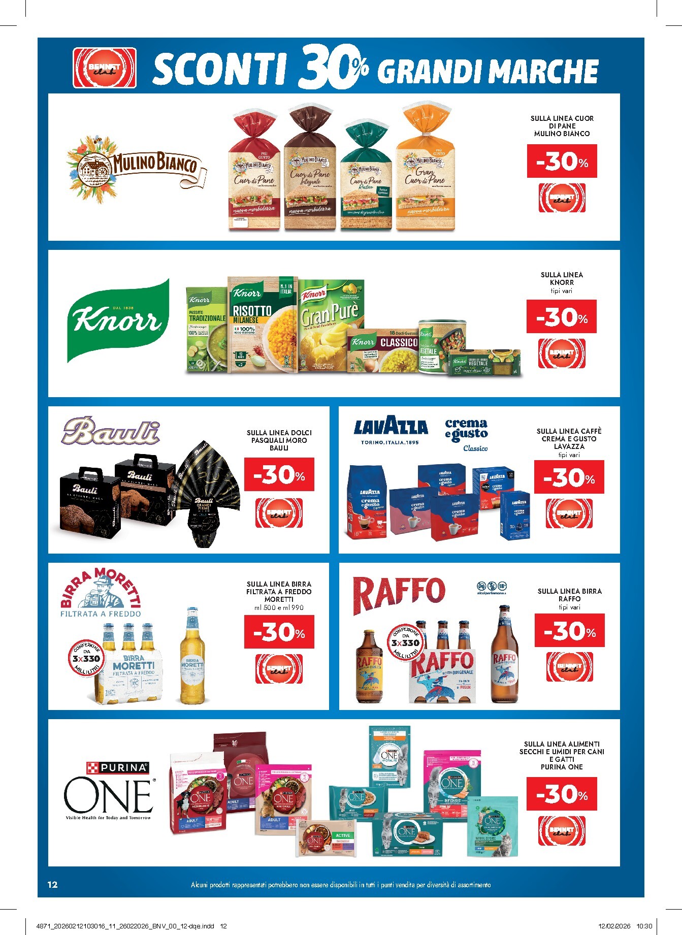 bennet - Volantino Bennet valido dal 26/02/2026 al 11/03/2026 - page: 12