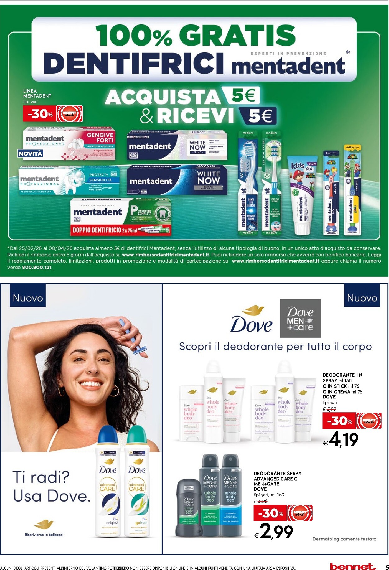 bennet - Volantino Bennet - Offerte extra valido dal 12/03/2026 al 22/03/2026 - page: 5