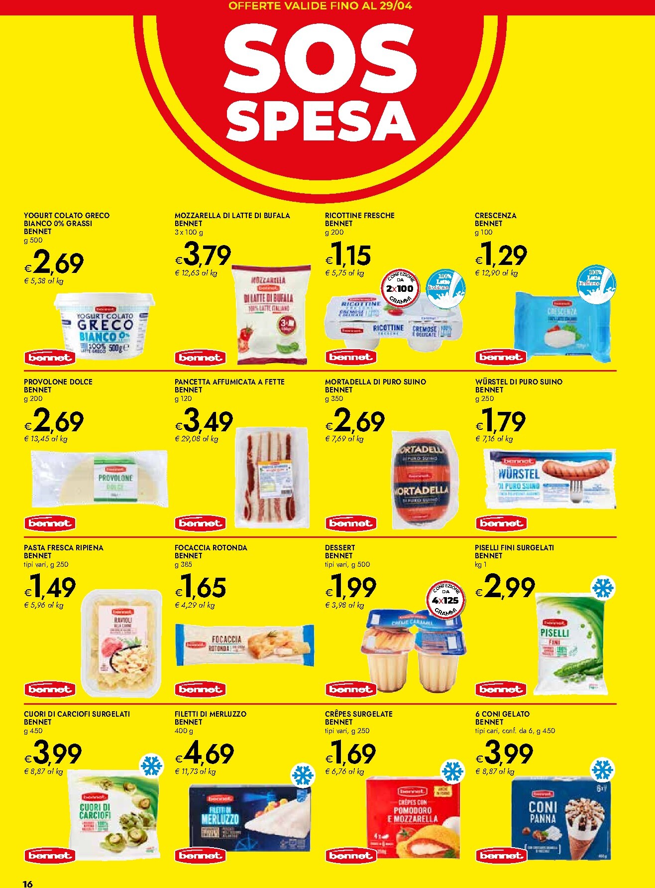 bennet - Volantino Bennet valido dal 12/03/2026 al 25/03/2026 - page: 16