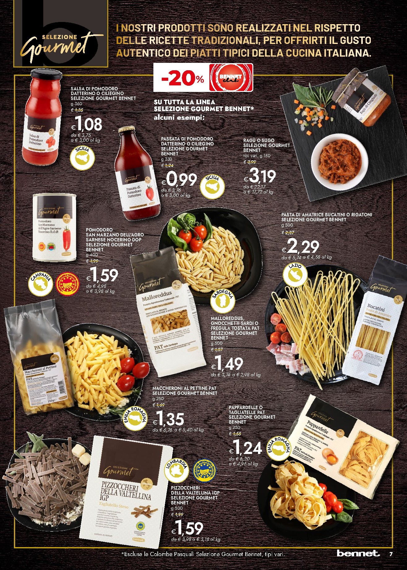 bennet - Volantino Bennet - Gourmet valido dal 19/03/2026 al 01/04/2026 - page: 7