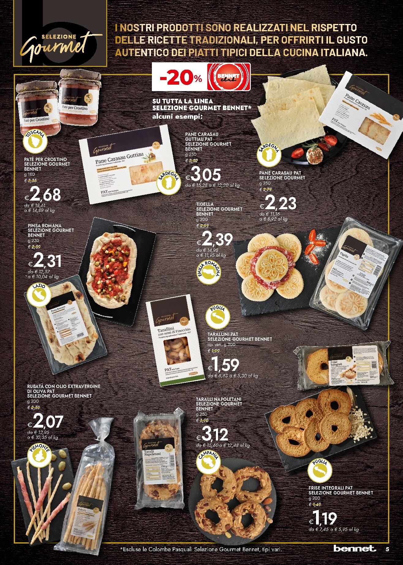 bennet - Volantino Bennet - Gourmet valido dal 19/03/2026 al 01/04/2026 - page: 5