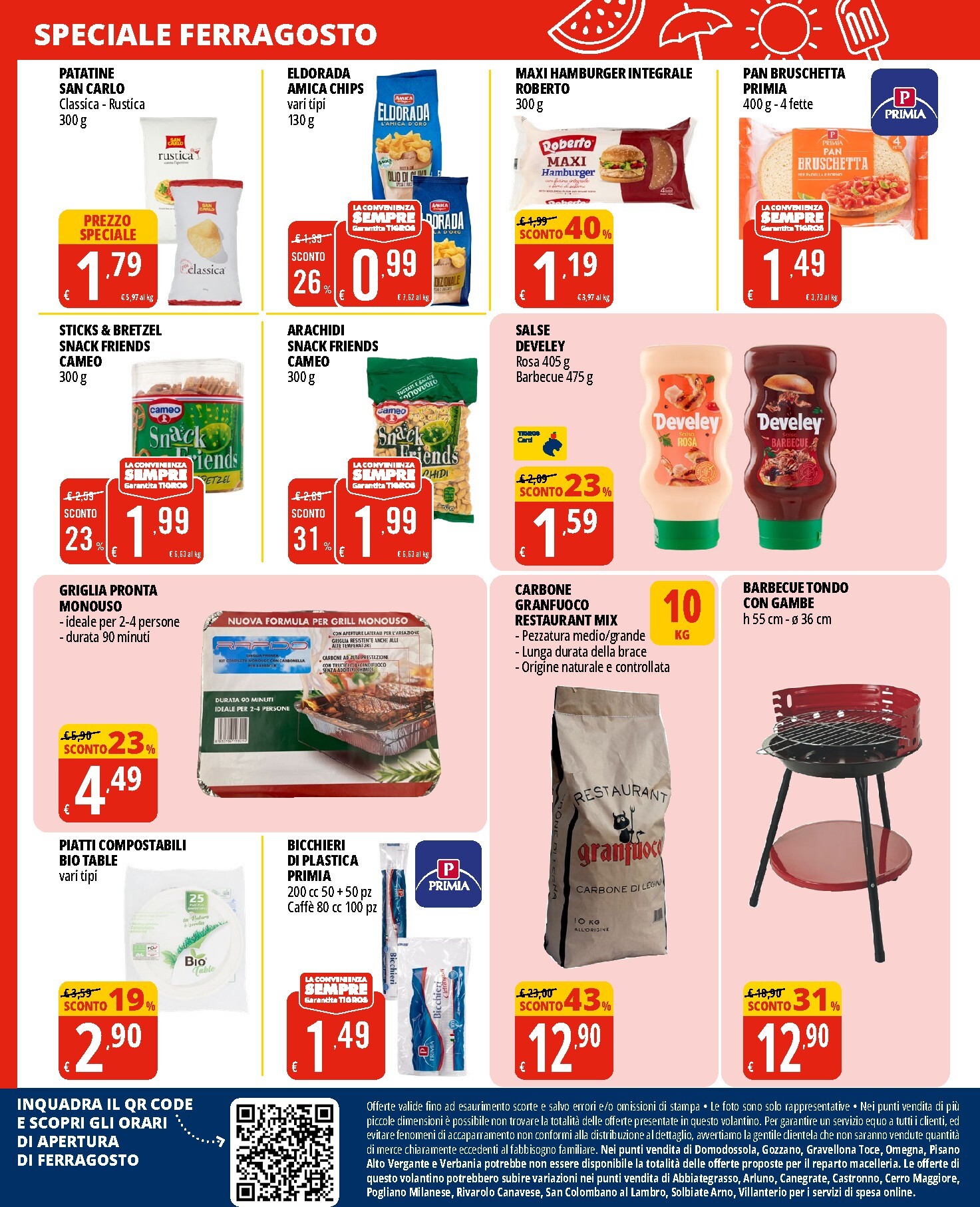 tigros - Volantino attuale di Tigros - Sconti DI Ferragosto valido dal martedì 11/08/2026 al martedì 18/08/2026 - page: 4