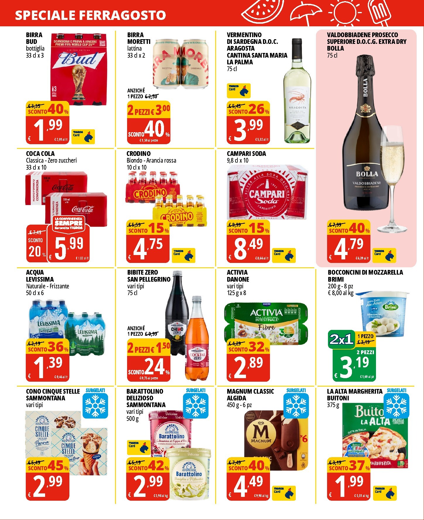 tigros - Volantino attuale di Tigros - Sconti DI Ferragosto valido dal martedì 11/08/2026 al martedì 18/08/2026 - page: 3