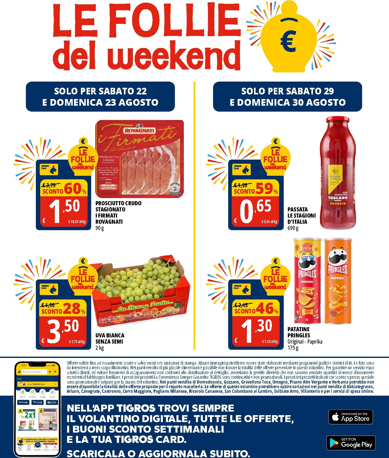 tigros - Volantino futuro Tigros valido dal mercoledì 19/08/2026 al martedì 01/09/2026 - page: 24