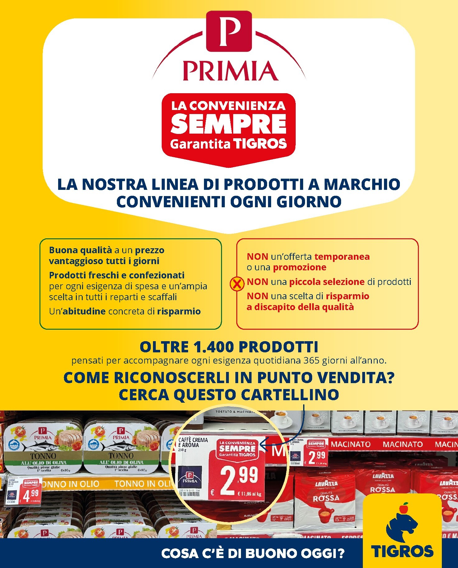 tigros - Volantino Tigros - Catalogo Primia valido dal 02/09/2026 al 15/09/2026 - page: 1