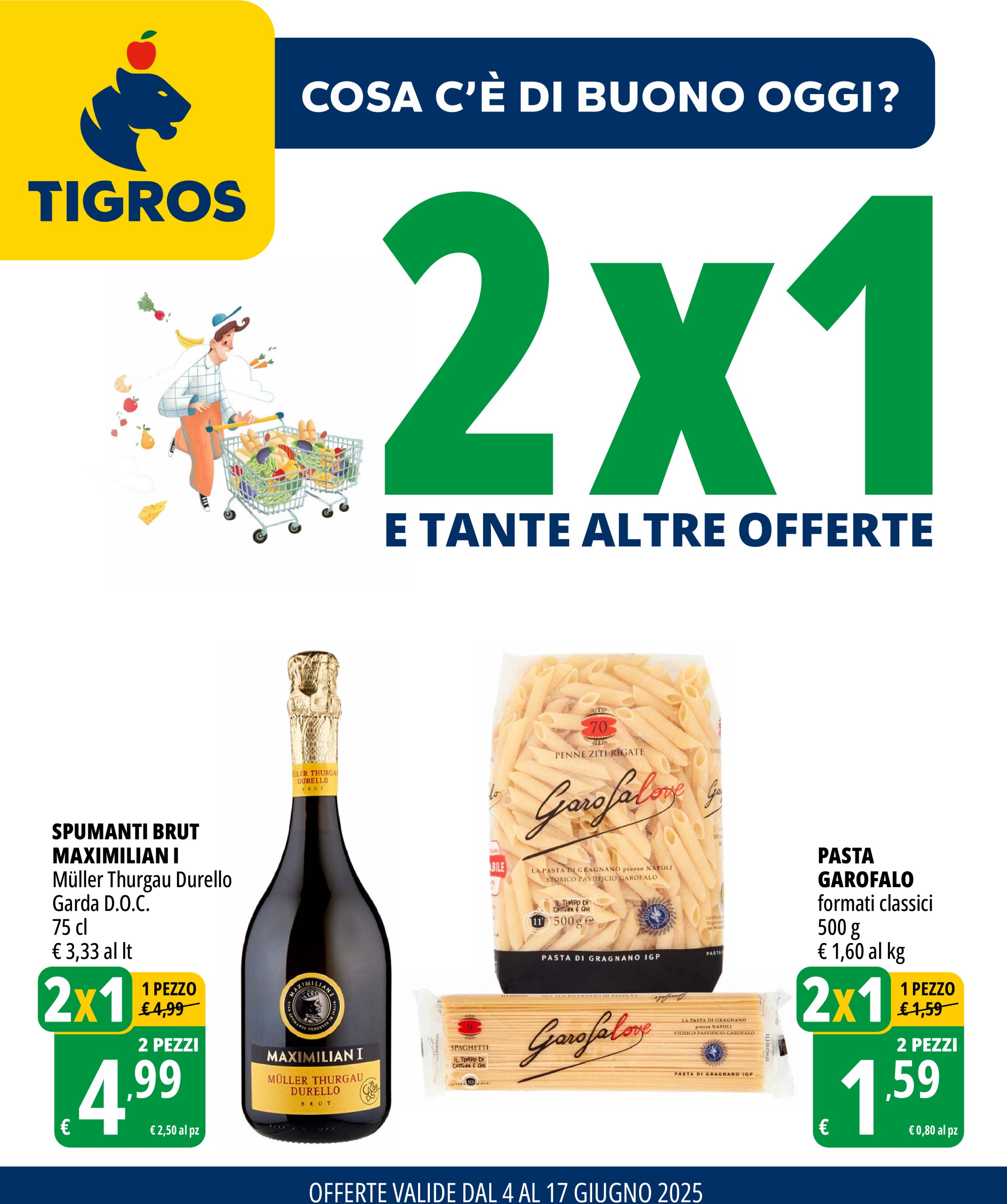tigros - Volantino Tigros valido dal 04/06 al 17/06