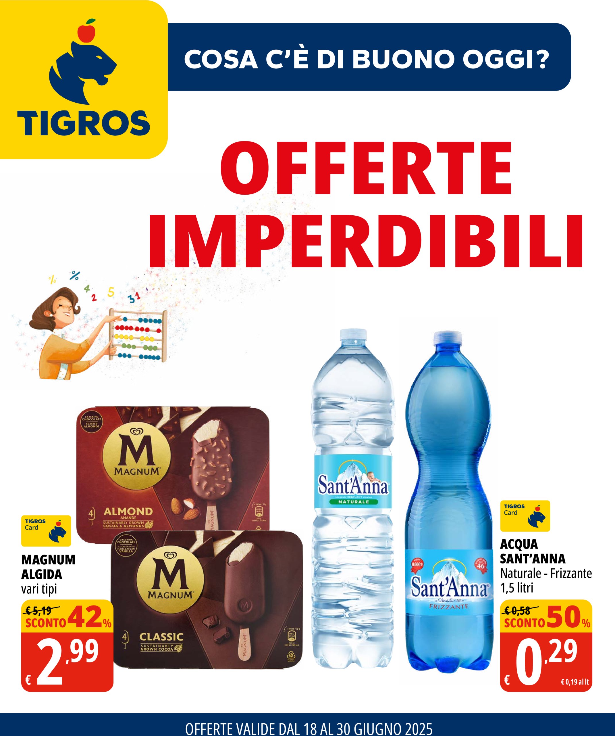 tigros - Volantino Tigros valido dal 18/06 al 30/06