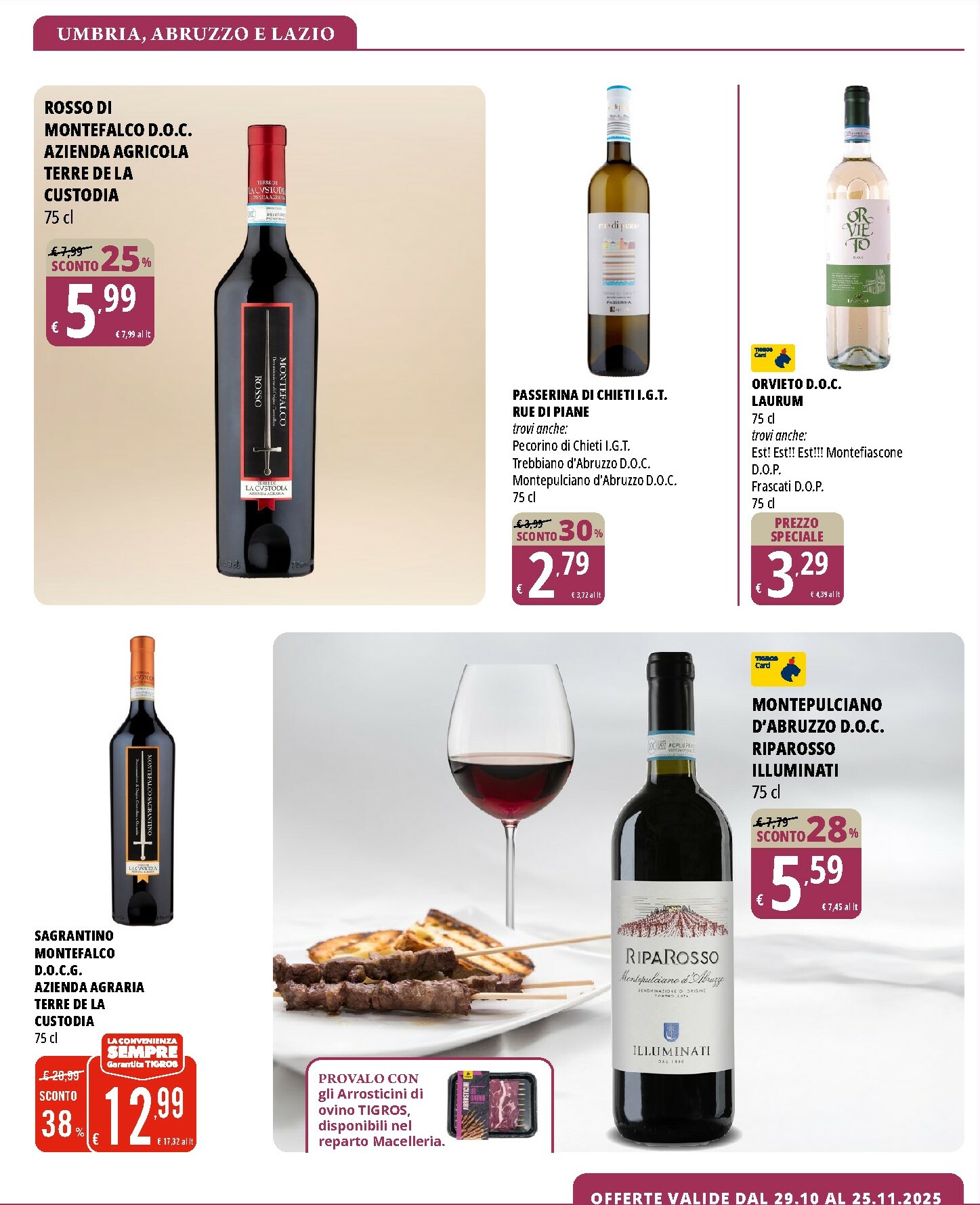 tigros - Volantino Tigros - Le Offerte della Nostra Enoteca valido dal 29/10 al 25/11 - page: 9