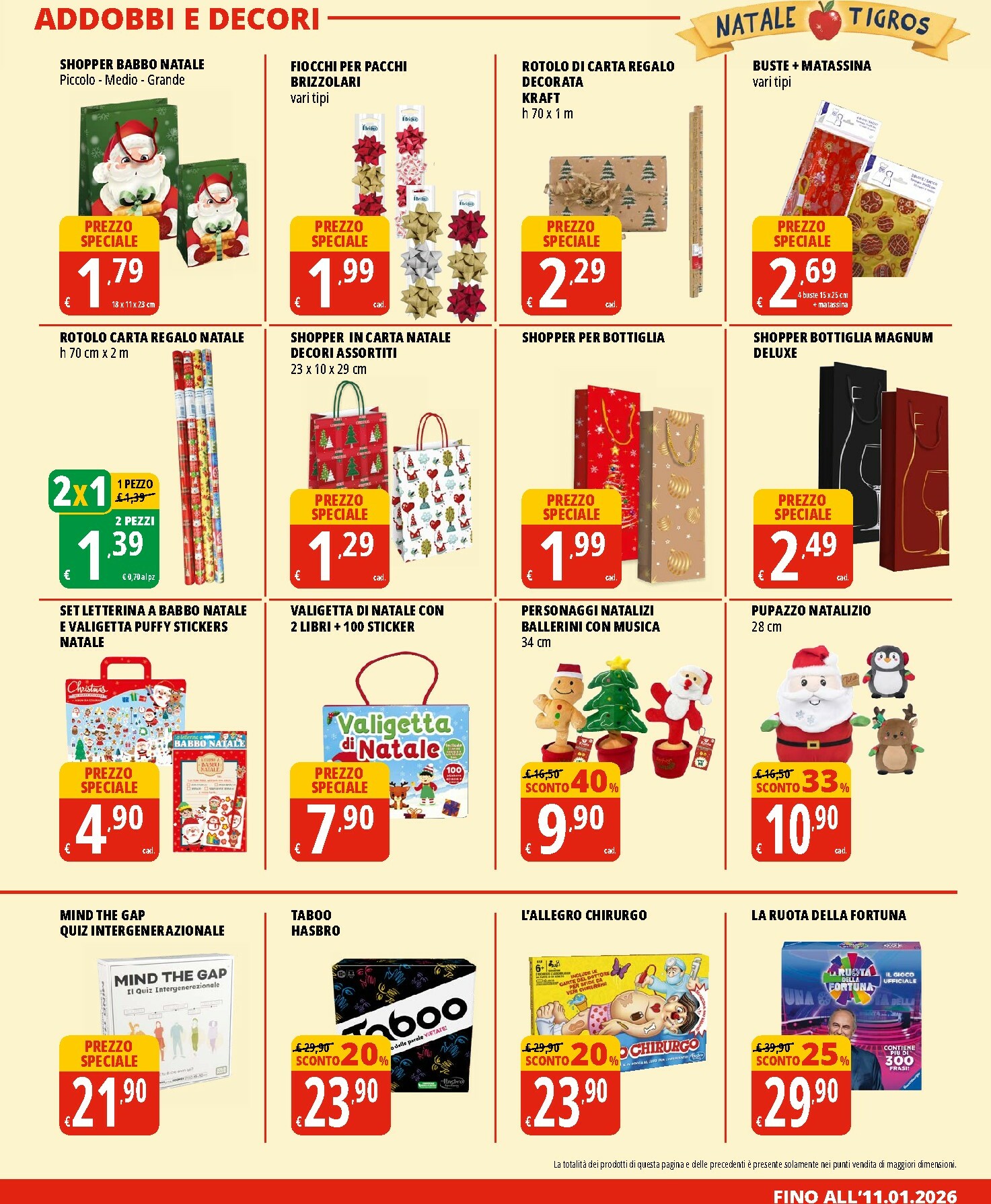 tigros - Volantino Tigros - Catalogo Giocattolo valido dal 12/11 al 11/01 - page: 4